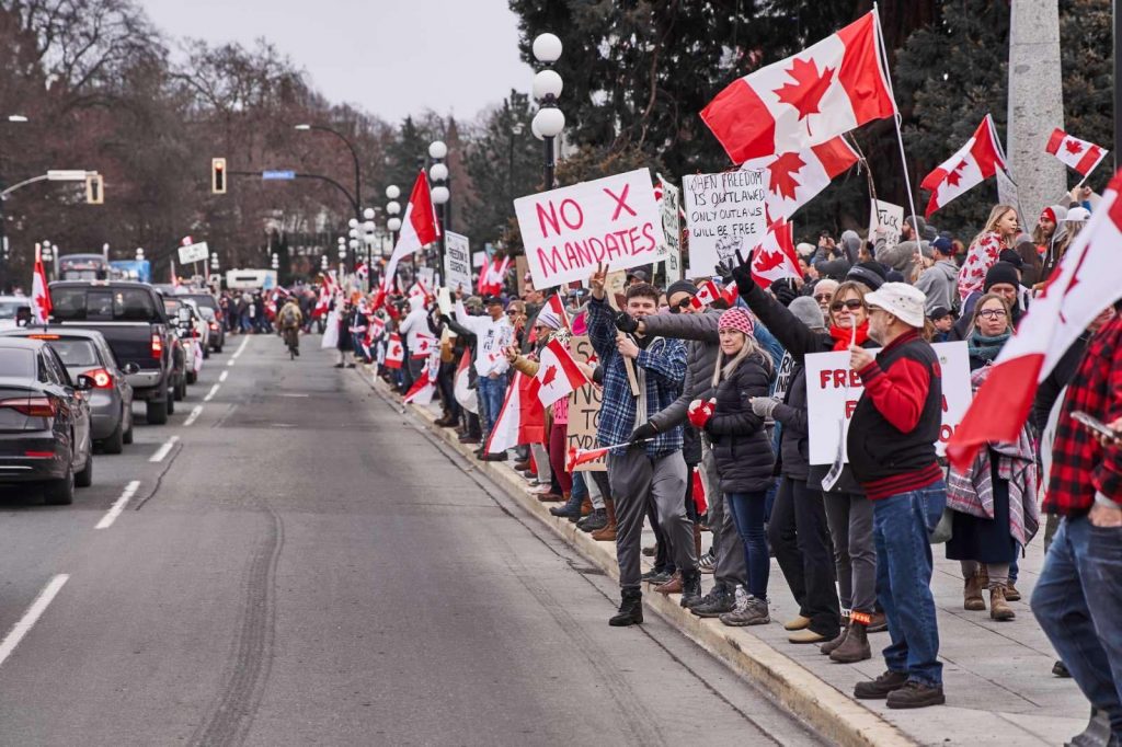 Конвой свободи у Канаді: «купка маргіналів», від якої переховується прем’єр-міністр Трюдо