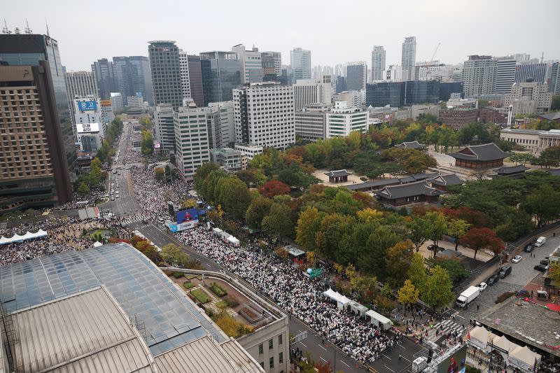 1 000 000 південнокорейців вийшли на протест проти зрівняння в правах одностатевих пар зі шлюбом